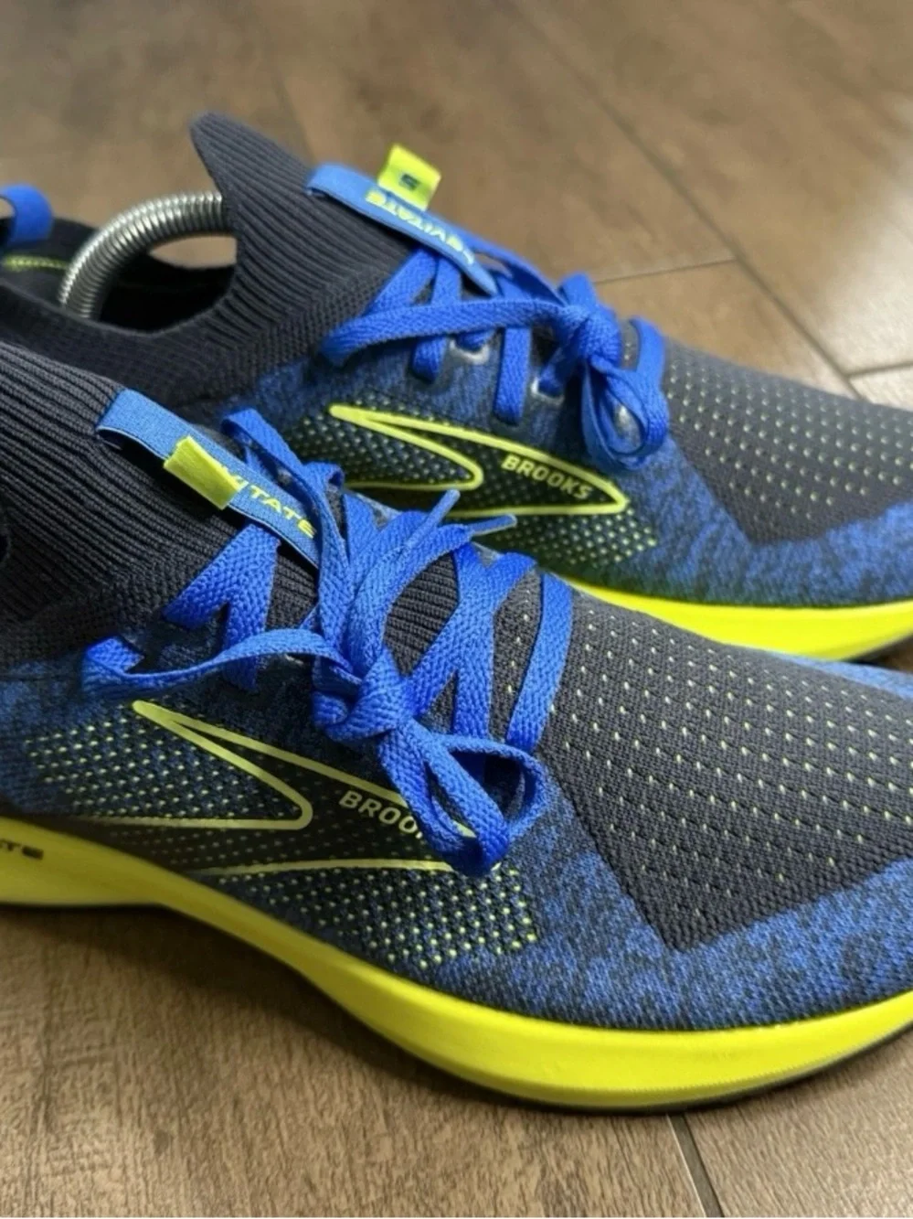 Brooks Levitate StealthFit 5 Blue/Indian Ink/Night Life Men’s Sz 9
